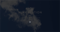 Desktop Screenshot of mircreation.com